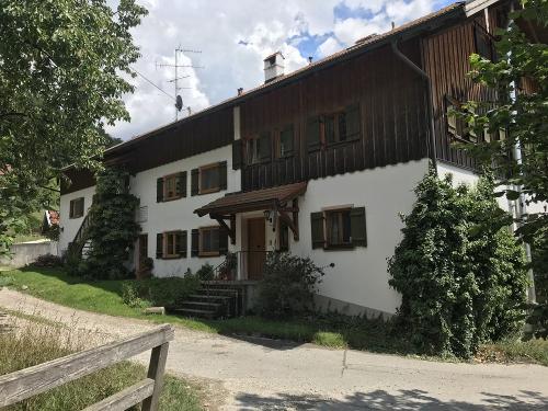 Nordwest- Ansicht unseres Ferienhauses