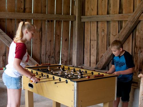 Beim Kickern Beim Kickern