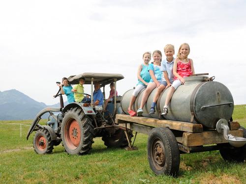 Traktorrundfahrt mit Bauer Theo