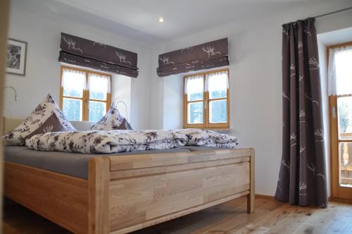 Schlafzimmer Ferienwohnung Hochplatte