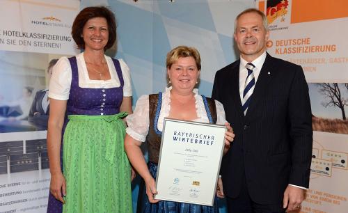 Unternehmerbrief mit Frau Aigner und Herr Brandl
