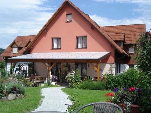 Außenanlage Garten hinter dem Haus