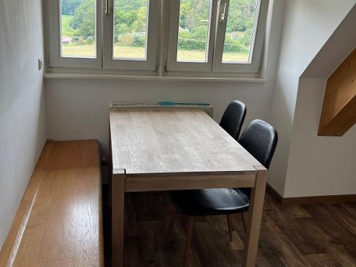 Essplatz, Rote Wohnung Essplatz, Rote Wohnung
