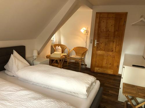 Schlafzimmer, Blaue Wohnung Schlafzimmer, Blaue Wohnung