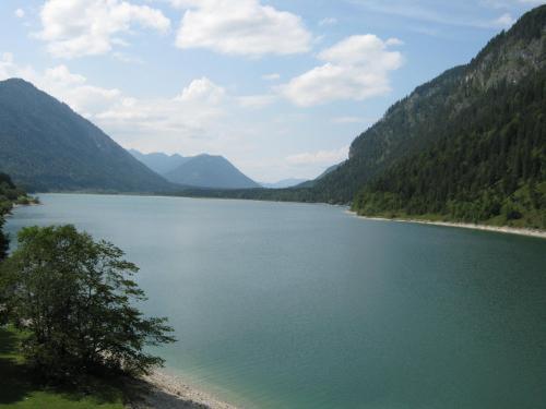 Sylvensteinsee ideal zum Baden