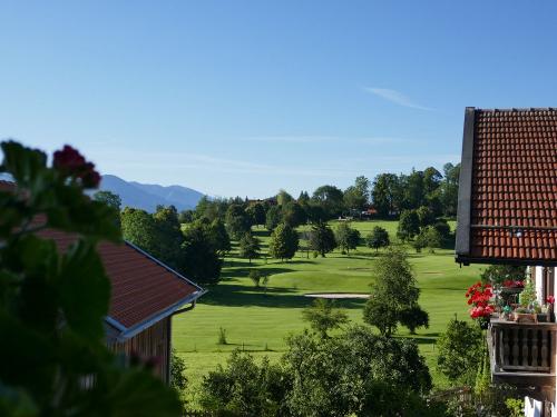 Blick vom Balkon