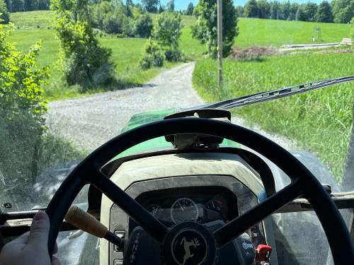 Traktor fahren