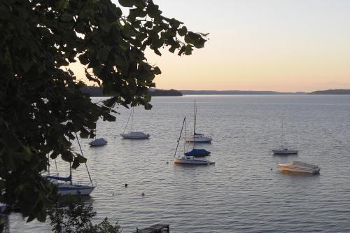 Blick auf Starnberger See