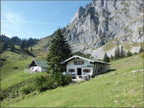 unsere "Hintere Scharnitzalm"