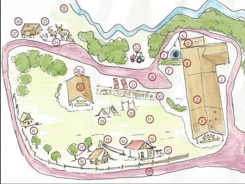 Großes Hofgelände für unsere Gäste