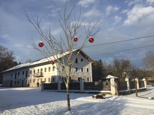 Bauernhof im Winter