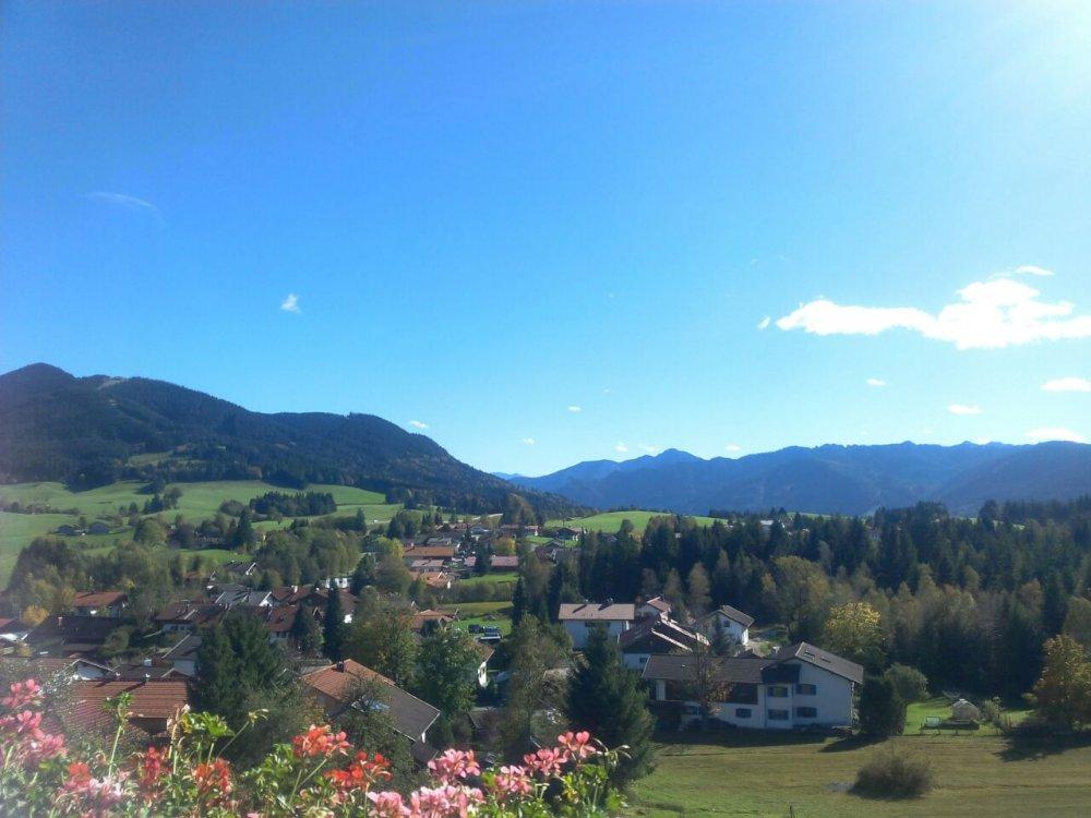 Ausblick vom Südbalkon