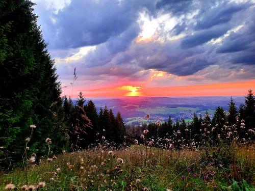 Abendstimmung vom Hörnle Abendstimmung vom Hörnle