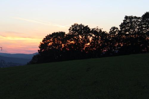Sonnenuntergang im Herbst