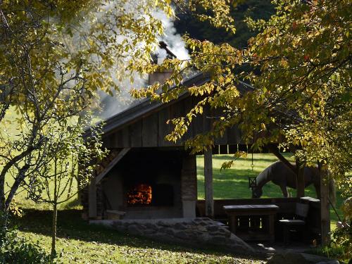 der Backofen wird eingeheizt
