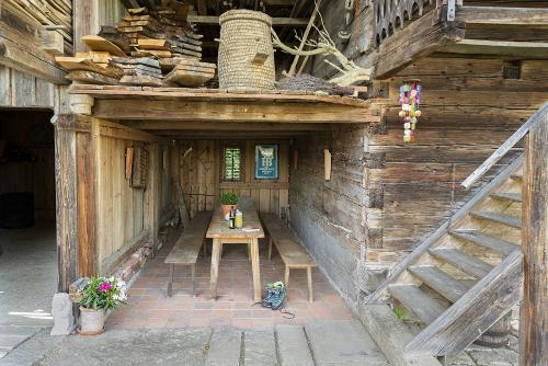 lauschige Laube am Gründingerhof