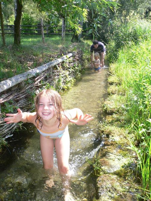 Kneippen ist gesund und macht Spaß