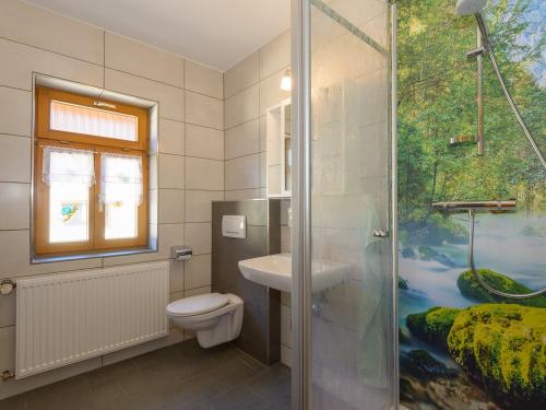 Badezimmer in der Ferienwohnung