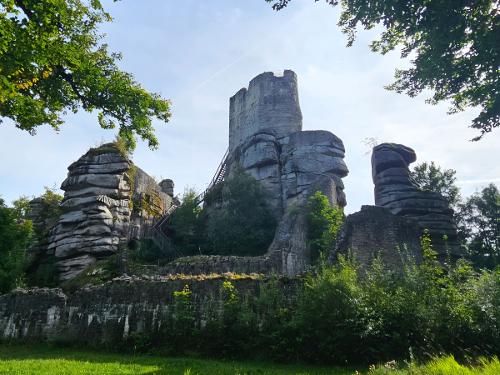 Burgruine Weißenstein im Steinwald Burgruine Weißenstein im Steinwald