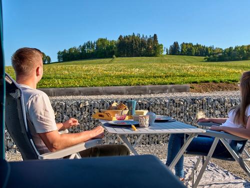 Gemütlichkeit im Obstgarten