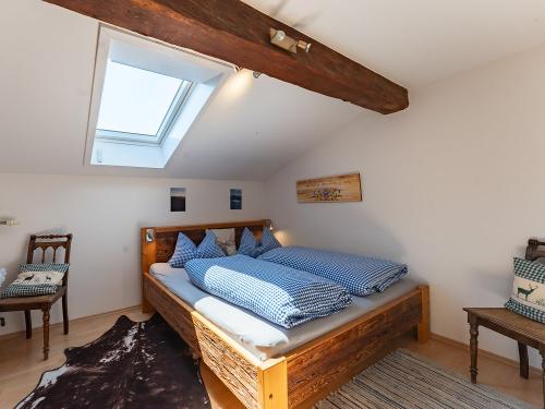 kleines Schlafzimmer, Doppelbett