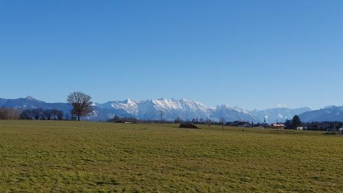 Blick in die Alpen