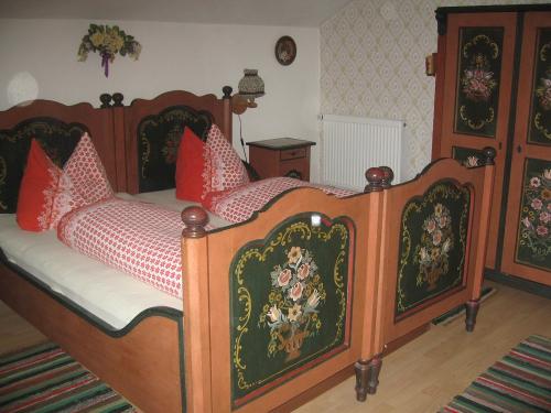 Elternschlafzimmer Ferienwohnung "Windpäßl"