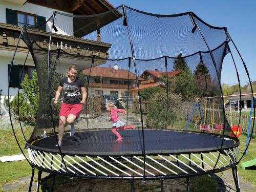 Neue Errungenschaft unser super Trampolin