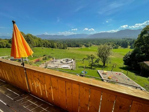 Aussicht vom Balkon