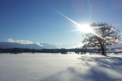 Riegsee im Winter