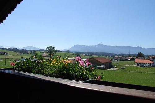 Panorama-Blick vom Balkon