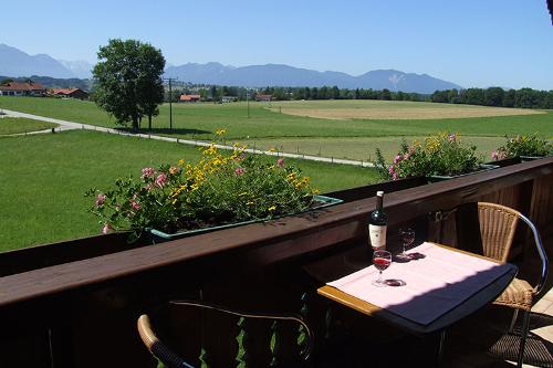 Panorama-Blick vom Balkon