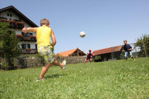 Auf dem Fußballplatz