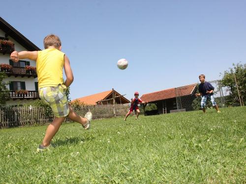 Auf dem Fußballplatz Auf dem Fußballplatz