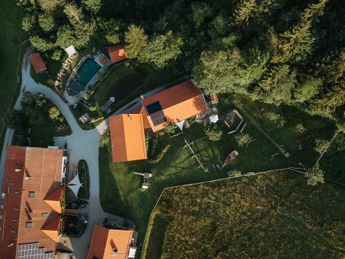 Bussjägerhof Drohnenaufnahme von oben