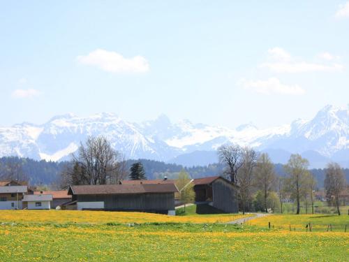 Ausblick vom Milchviehstall