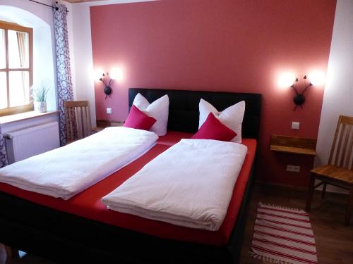 Rot Schlafzimmer