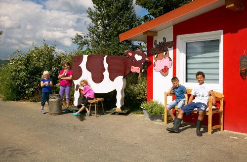 Wettmelken mit unserer Kuh Frieda
