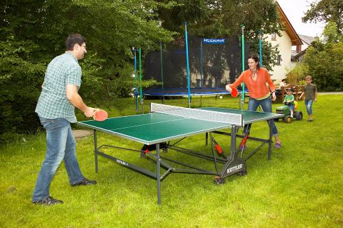 Tischtennis, Trampolin