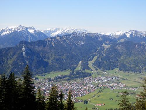 Oberammergau vom Aufacker