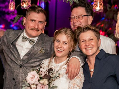 Sepp & Monika Eberl, Tochter Vanessa & Schwiegersohn Fabian