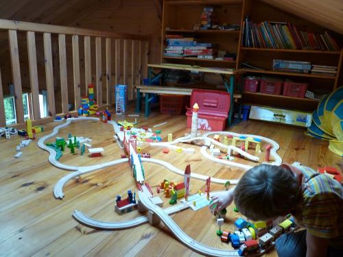 Spielen auf der Galerie