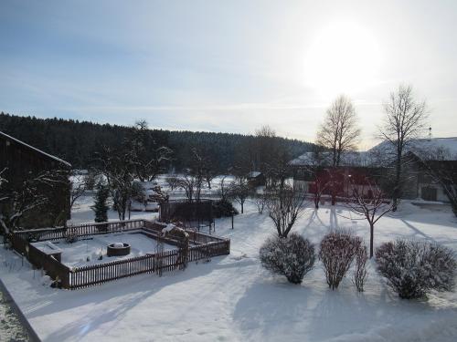 Garten im Winterschlaf