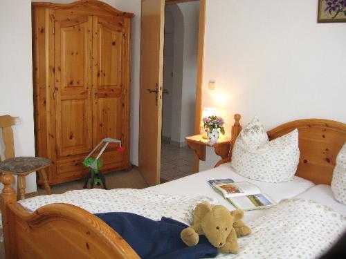 Schlafzimmer im Gästehaus