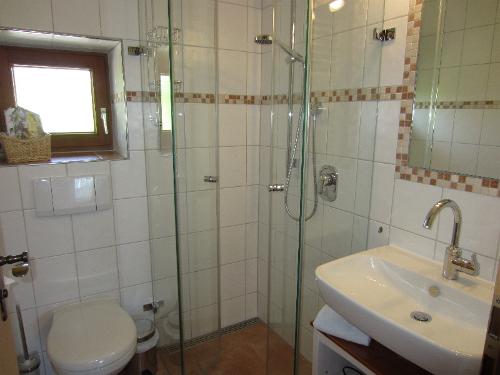 Bad der Ferienwohnung Zwiesel