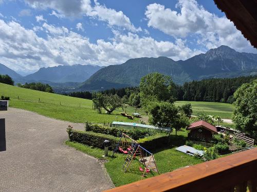 Aussicht vom Balkon im Bauernhaus