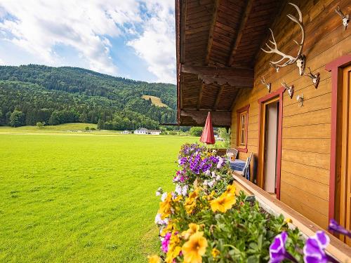 Aussicht vom Balkon der Ferienwohnung Maria Eck