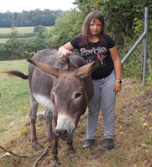 er genießt die Streicheleinheiten