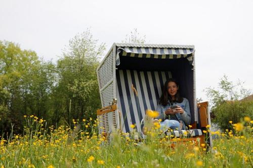 Relaxen auf der Naturwiese