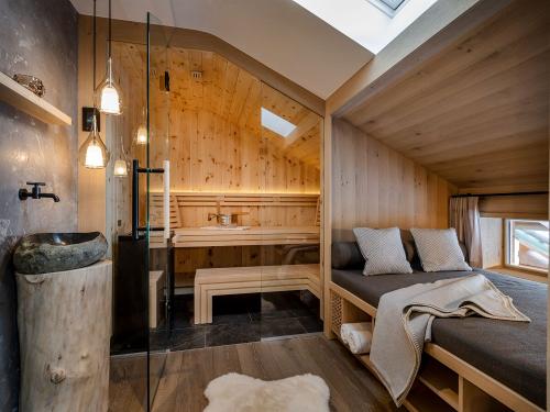 Hussnhof Farm Lodge Chalet mit Sauna - private Sauna im Chalet Hussnhof Farm Lodge Chalet mit Sauna - private Sauna im Chalet